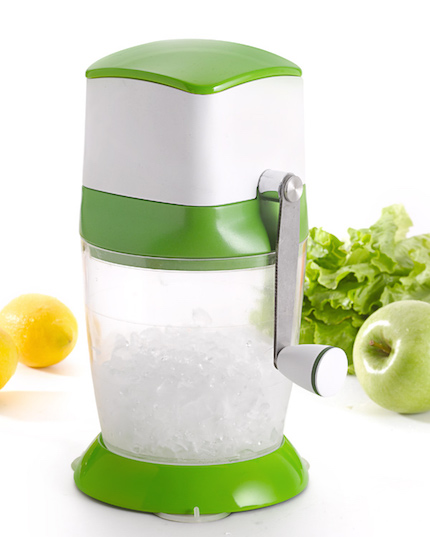 plastic manual colorful ice crusher