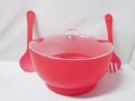 salad bowl with fork